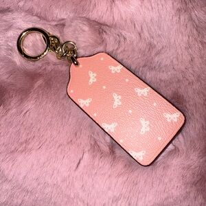 Coach Butterfly Print Large Hangtag